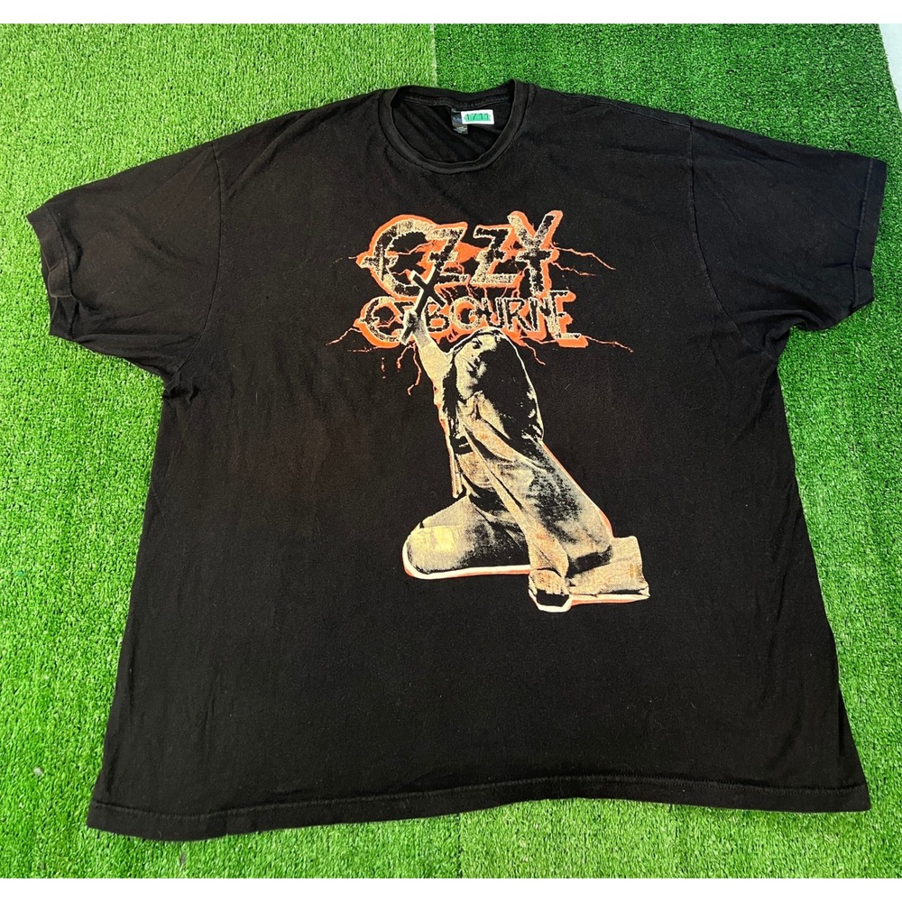Ozzy Osbourne No More Tours Vol 2 Graphic T-Shirt Mens XXXL Black Tultex Cotton